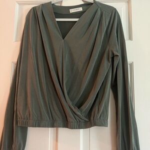 Lucky Brand wrap top